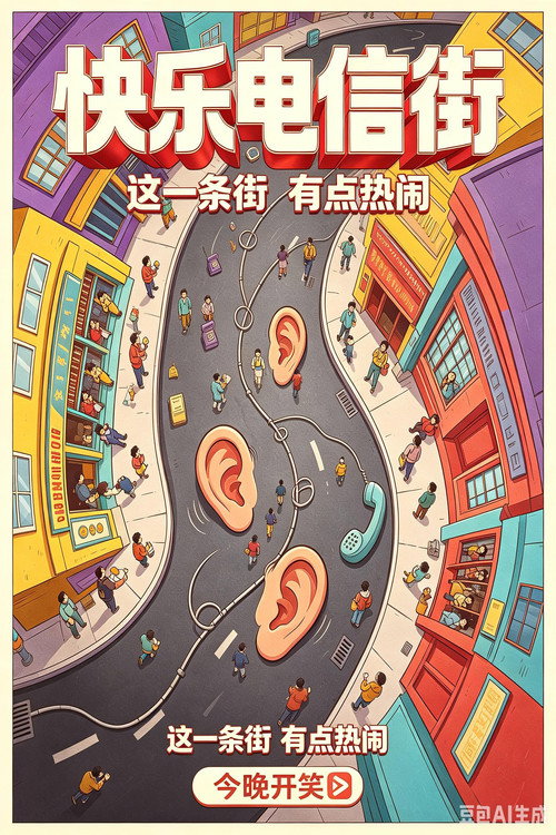 快乐电信街 Poster