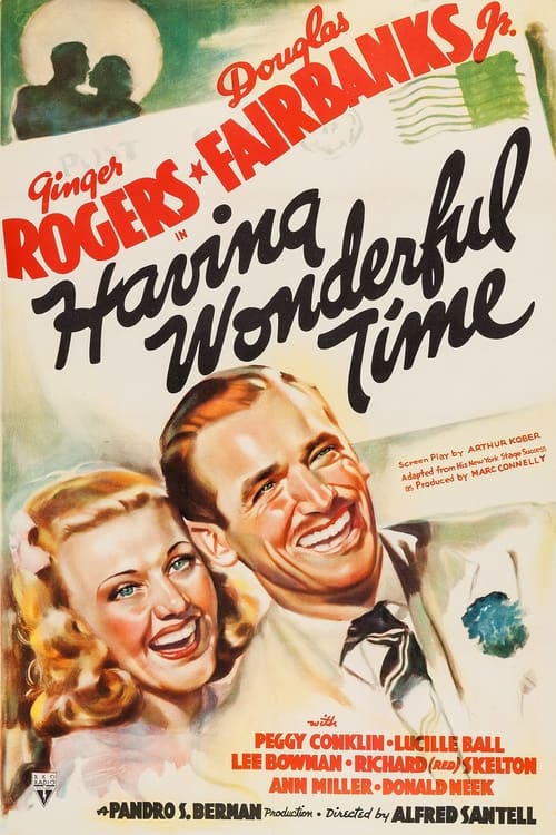 Poster Having Wonderful Time 1938