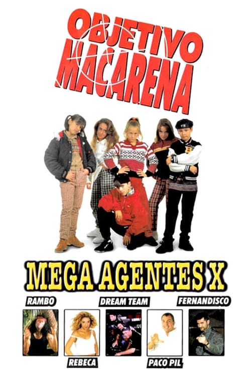 Poster Objetivo Macarena: Mega agentes X 1996