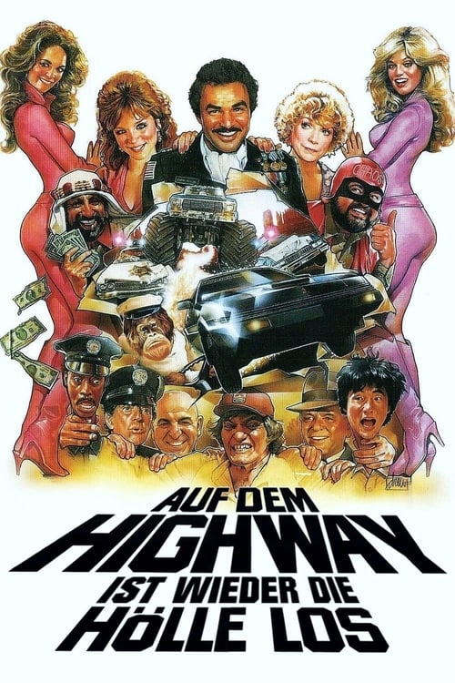 Cannonball Run II poster