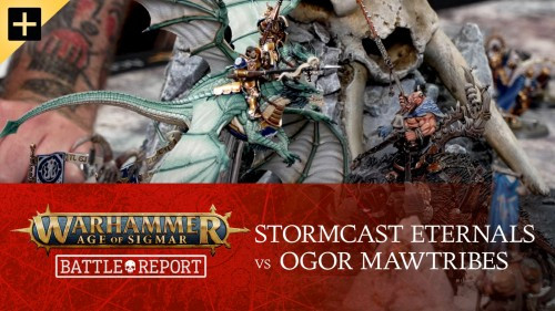 Stormcast Eternals versus Ogor Mawtribes