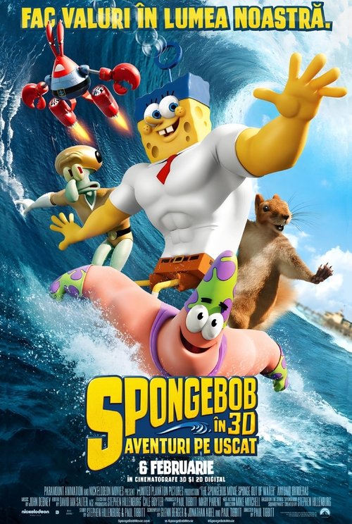 Poster pentru SpongeBob: Aventuri pe uscat