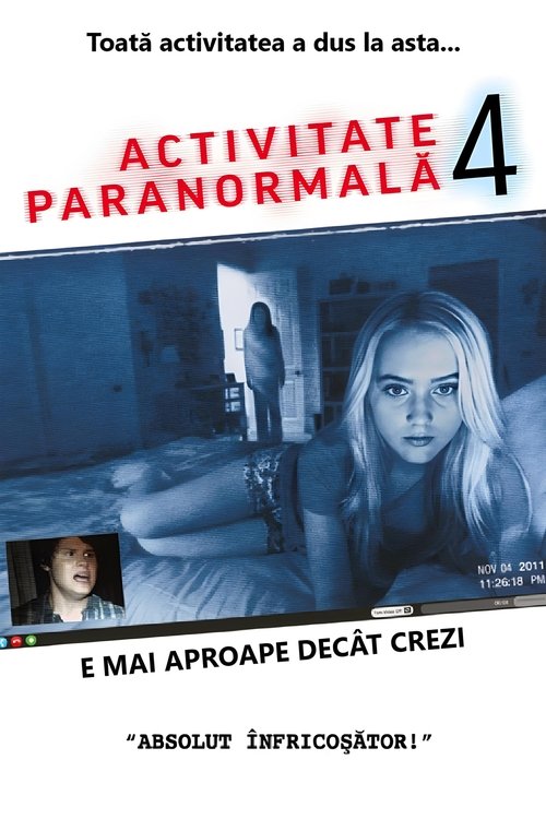 Poster pentru Activitate paranormală 4
