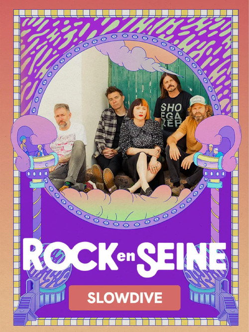 Slowdive - Rock en Seine 2026 Hindi dubbed poster