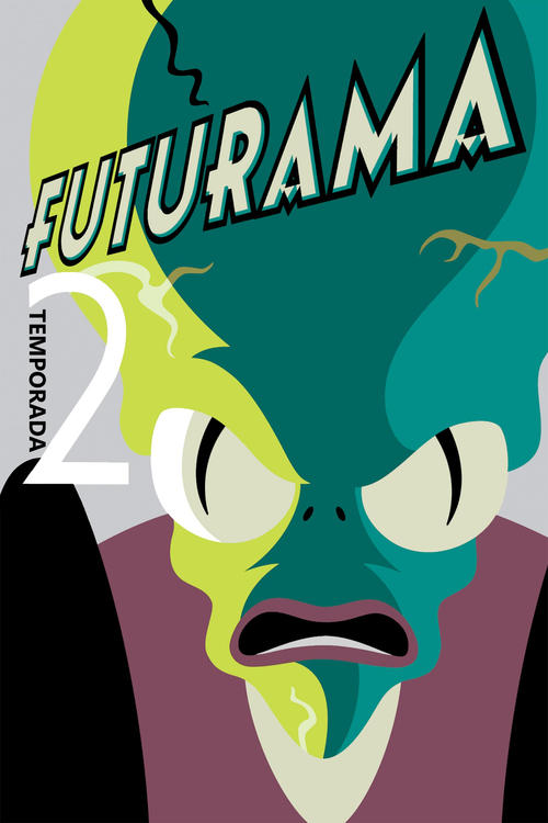 Ver temporada 2 de Futurama Póster de la temporada 2 de la serie Futurama