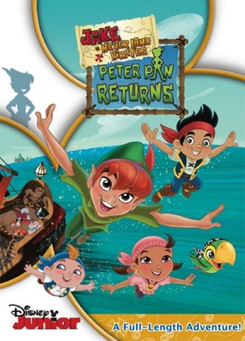 Jake Never Land pirates : Peter Pan returns movie poster player