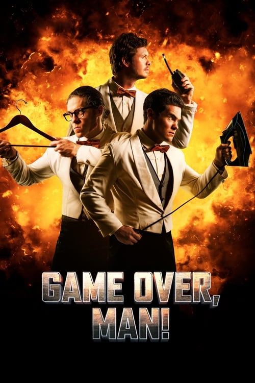 Grootschalige poster van Game Over, Man!