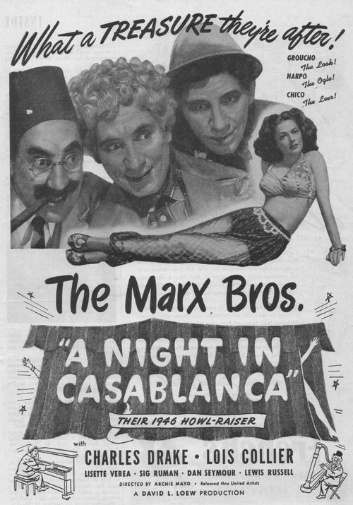 A Night in Casablanca poster