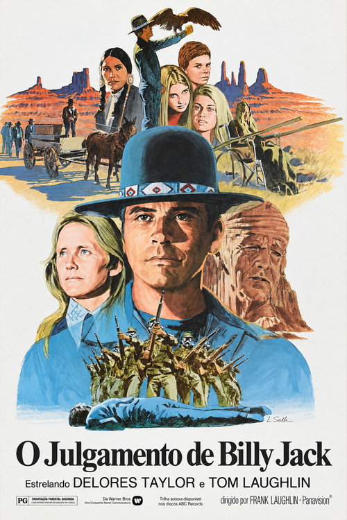Pôster de O Julgamento de Billy Jack - Opção 2