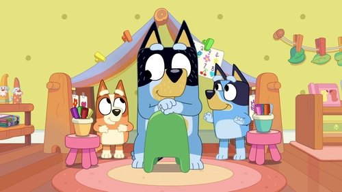 Escena del episodio 13 de la temporada 1 de Bluey Cortos