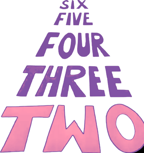 Six Five Four Three Two