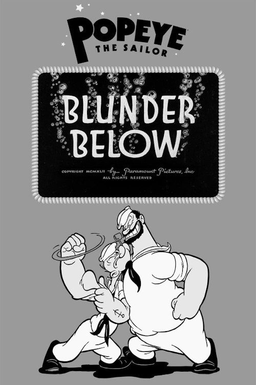 Blunder Below (1942) poster