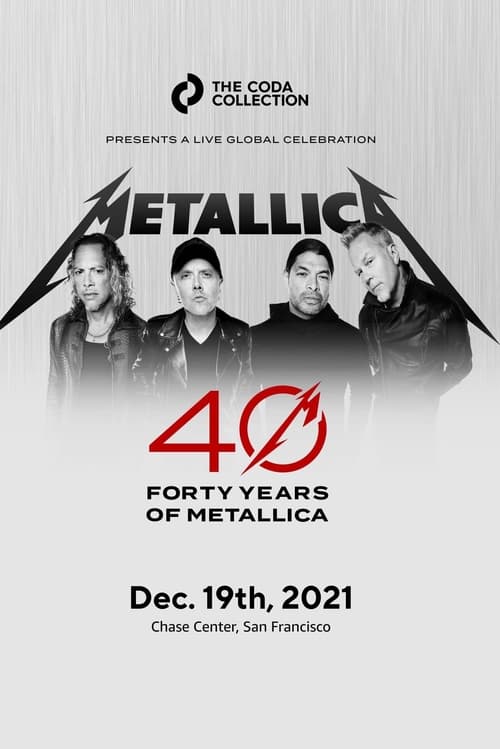 Night 2 of 2, captured December 19th 2021 at a sold-out Chase Center in its hometown of San Francisco, Metallica celebrates its 40th anniversary with a career-spanning concert that puts into perspective the iconic metal band’s legacy, importance and influence.