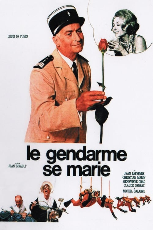Poster Le gendarme se marie 1968
