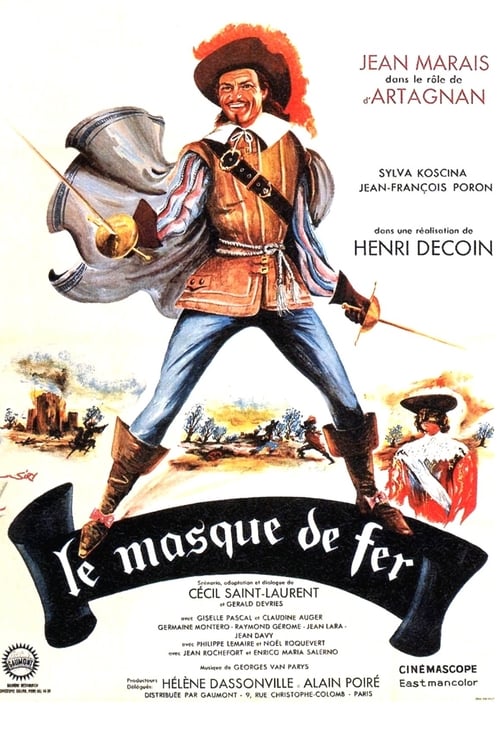 Le masque de fer poster