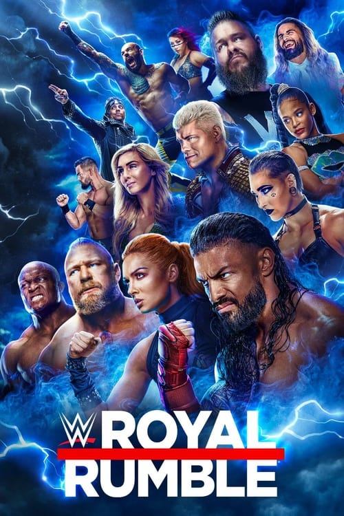 Grootschalige poster van WWE Royal Rumble 2023