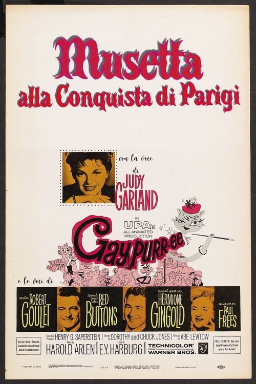 Musetta alla conquista di Parigi movie poster player
