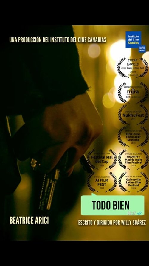 Todo está bien movie poster player