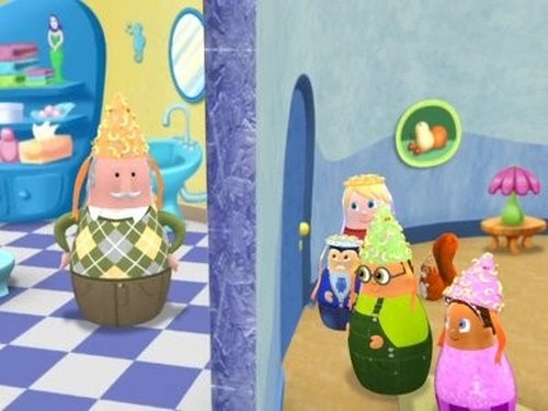 Escena del episodio 6 de la temporada 1 de la serie Higglytown Heroes