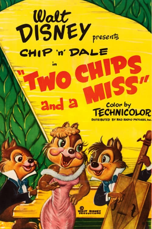 Two Chips and a Miss (1952) poster