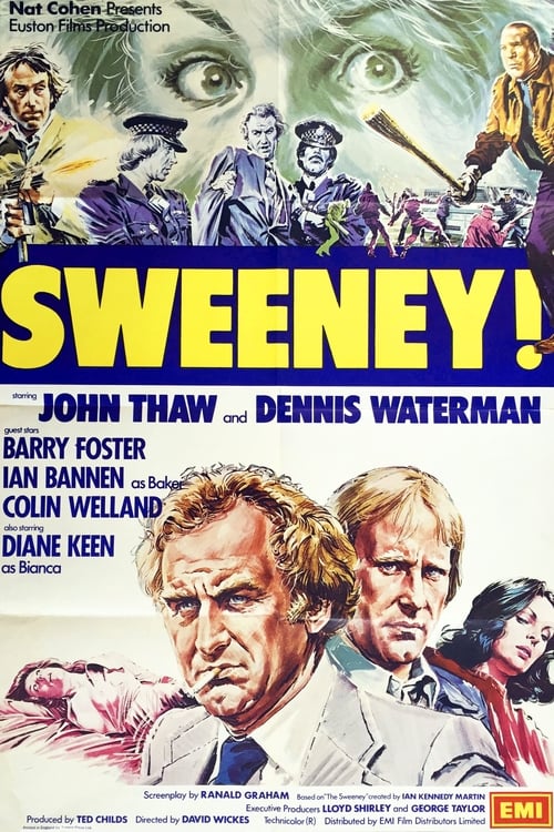 Grootschalige poster van Sweeney!