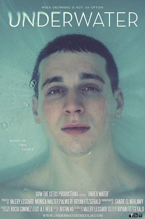 Underwater movie poster player