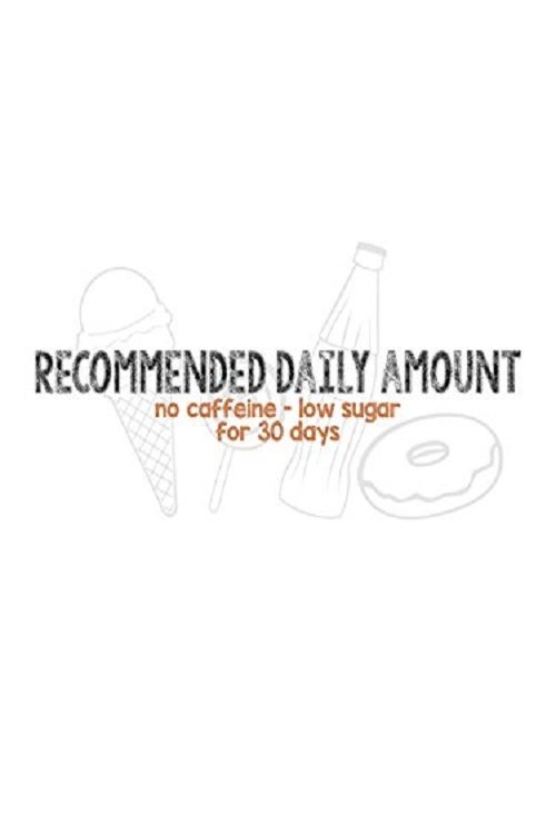 Recommended Daily Amount poster