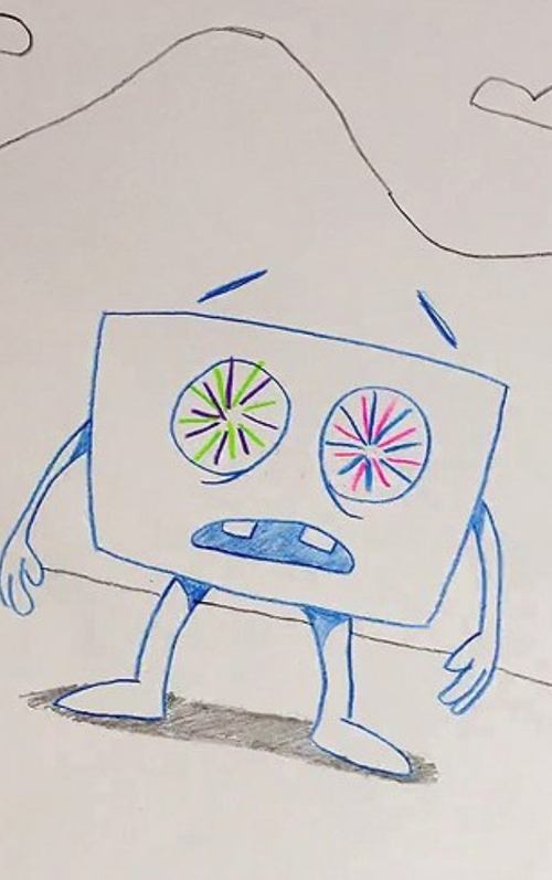 Square Guy movie poster player