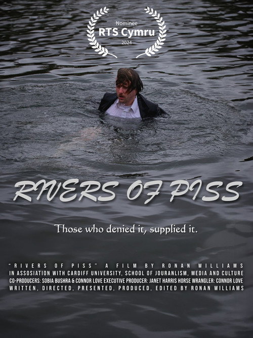 Póster oficial de Rivers of Piss (2023) - Documentary