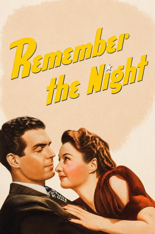 Official poster of Remember the Night (1940) - Comedy