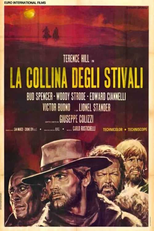 La collina degli stivali poster