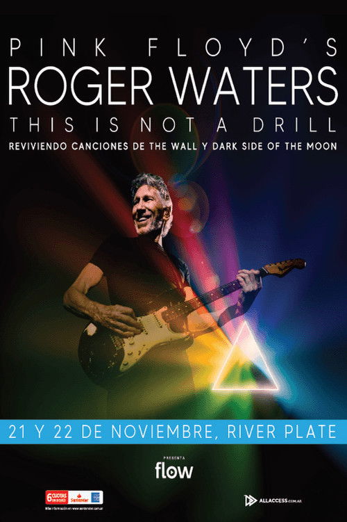Roger Waters: This is not a Drill, Live at River Plate Stadium poster