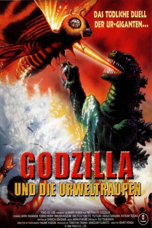 Godzilla und die Urweltraupen 1964 Godzilla und die Urweltraupen 1964