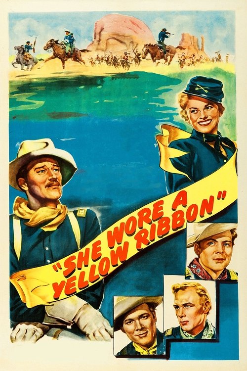 She Wore a Yellow Ribbon poster