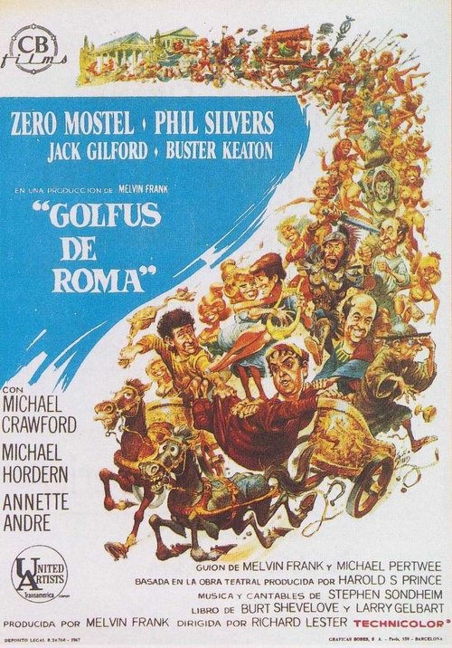 A Funny Thing Happened on the Way to the Forum poster