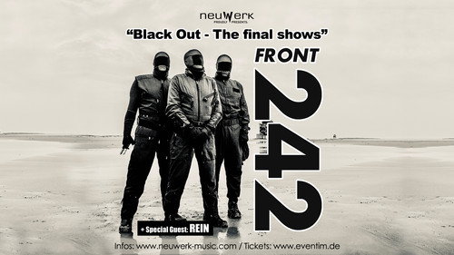 Front 242: BLACK OUT - the Final Show Live at Ancienne Belgique 2025