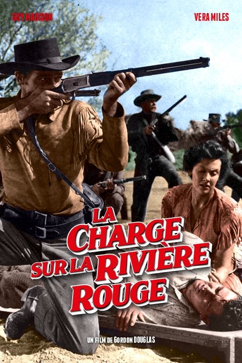 La Charge sur la rivière rouge movie poster player