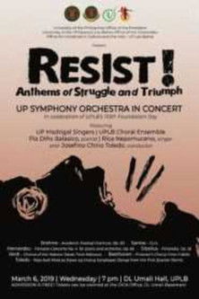 Resist! Anthems Of Struggle And Triumph poster