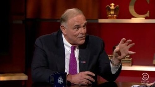 Escena del episodio 1 de la temporada 7 de la serie The Colbert Report
