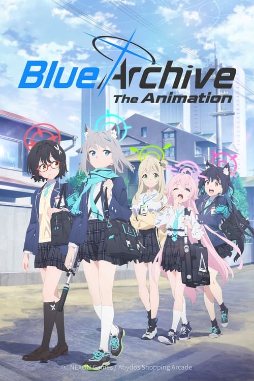 Poster da série Blue Archive The Animation