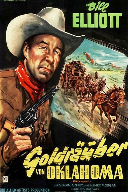 Goldräuber von Oklahoma movie poster player