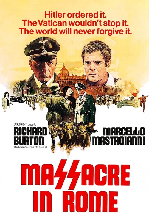 Massacre in Rome poster