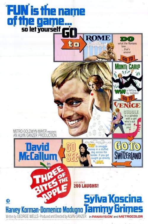 Poster Three Bites of the Apple 1967