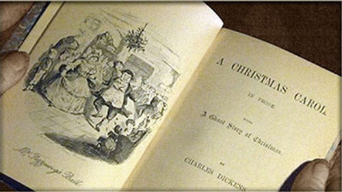 Reading 'A Christmas Carol'