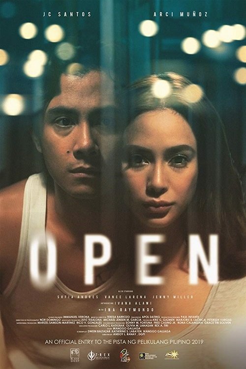 Open movie poster player