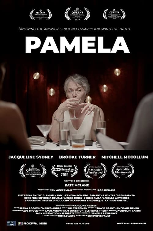 'Pamela' is a darkly comedic family drama that takes place over one dinner. Secrets are revealed and old conflicts re-emerge.