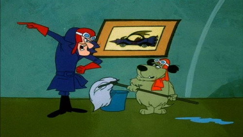 Dastardley and Mutley Backdrop Blur