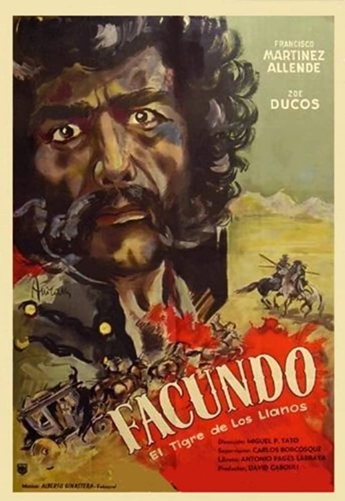 Facundo, el tigre de los llanos movie poster player