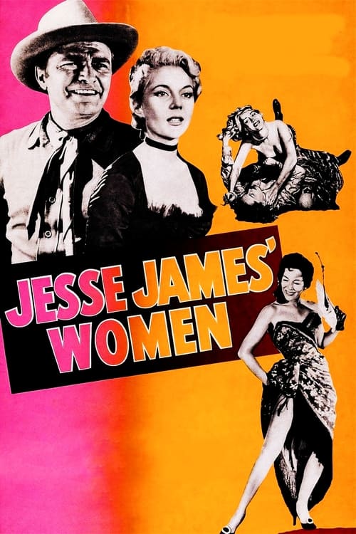 Jesse James' Women (1954) poster