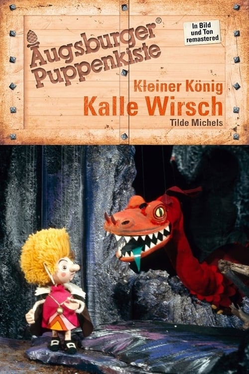 Poster Augsburger Puppenkiste - Kleiner König Kalle Wirsch